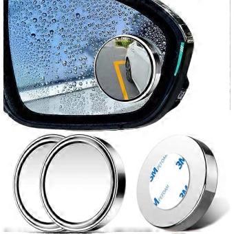 2-Pack 360 Rotating Blind Spot Mirror, HD Wide Angle with 3M Self-adhesive Blind Spot Mirror Adjustable Angle Blind Spot Mirror-bj