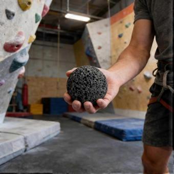 3cmCallus Ball for Hand, Moon Grip Ball Callus Rock, Skin Conditioning Callus Building Grip Training Fidget, Non-Sweat Rock Climbing Grip Trainer for 