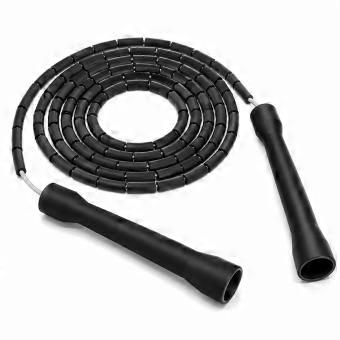 Verstelbaar springtouw met kralen, 3 meter, voor cardio- en techniektraining