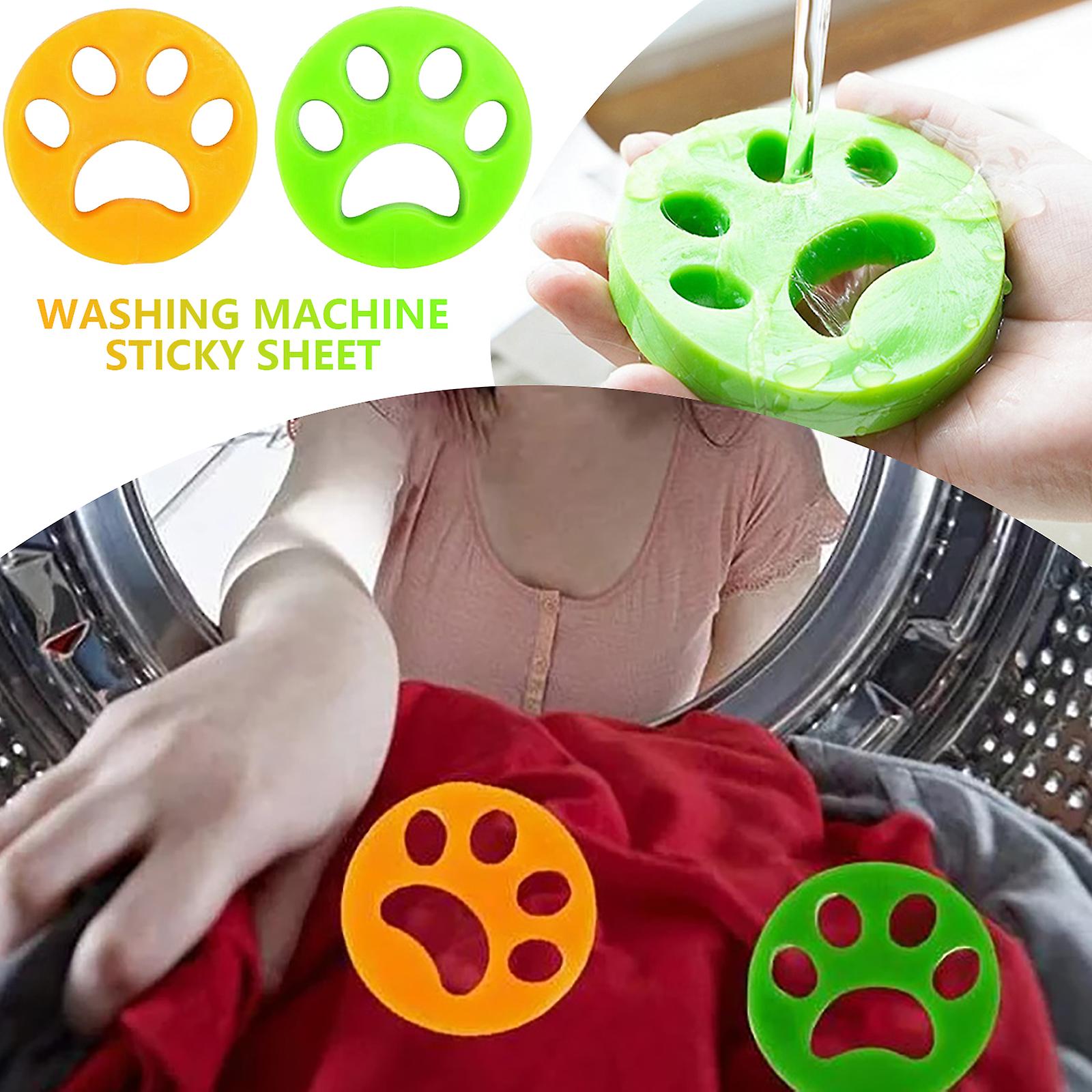 Pet Hair Remover Laundry Washing Machine Cat Dog Clean Fur Catcher Reusable Pair