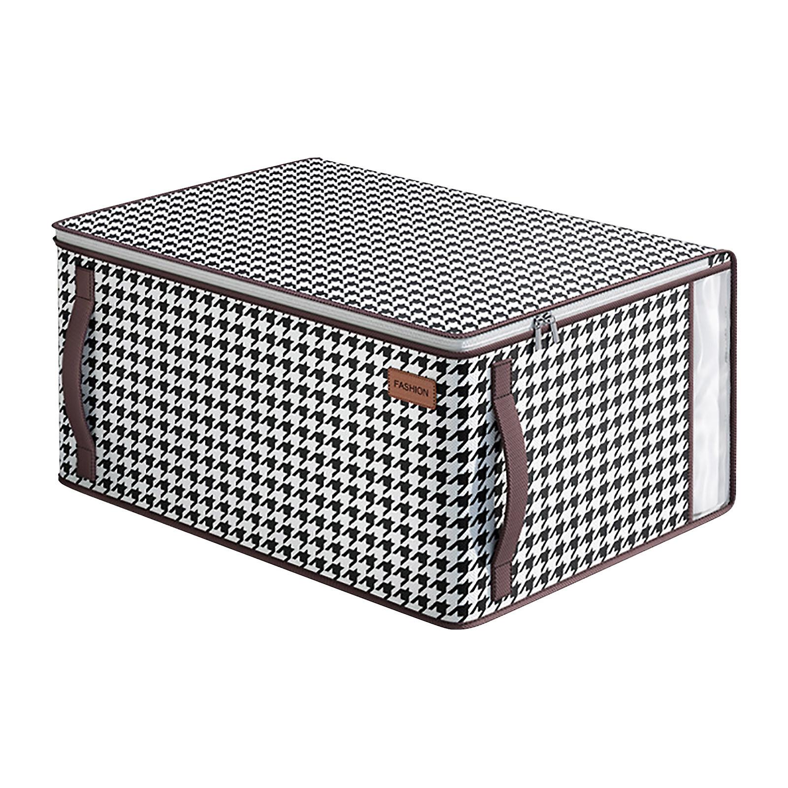 Visual Clothes Storage Bag Wardrobe Sorting Storage Box Portable Storage Bag Winter Quilt Storage Box