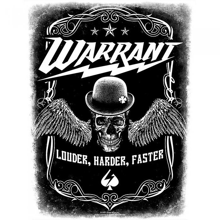 Warrant Louder Harder Faster Patch