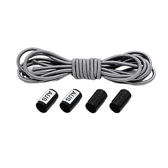 2 Pair Elastic No Tie Shoe Laces Tieless Shoelaces for Sneakers Shoes , One Size Fits All for Kids and Adults