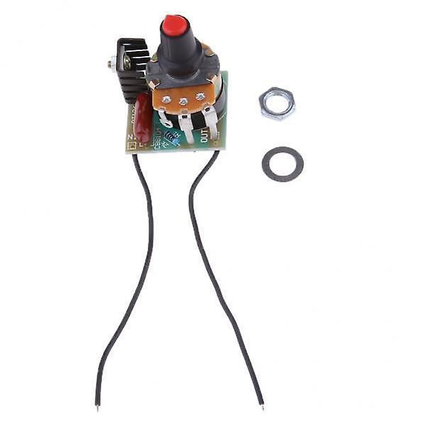 2x220V 500W BT136 Light Voltage Temperature Speed Adjust Switch Module