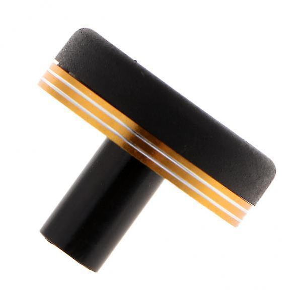 5xRubber Butt Cap مع تقليم من الألومنيوم المصمم لبناء قضيب الصيد الذهب