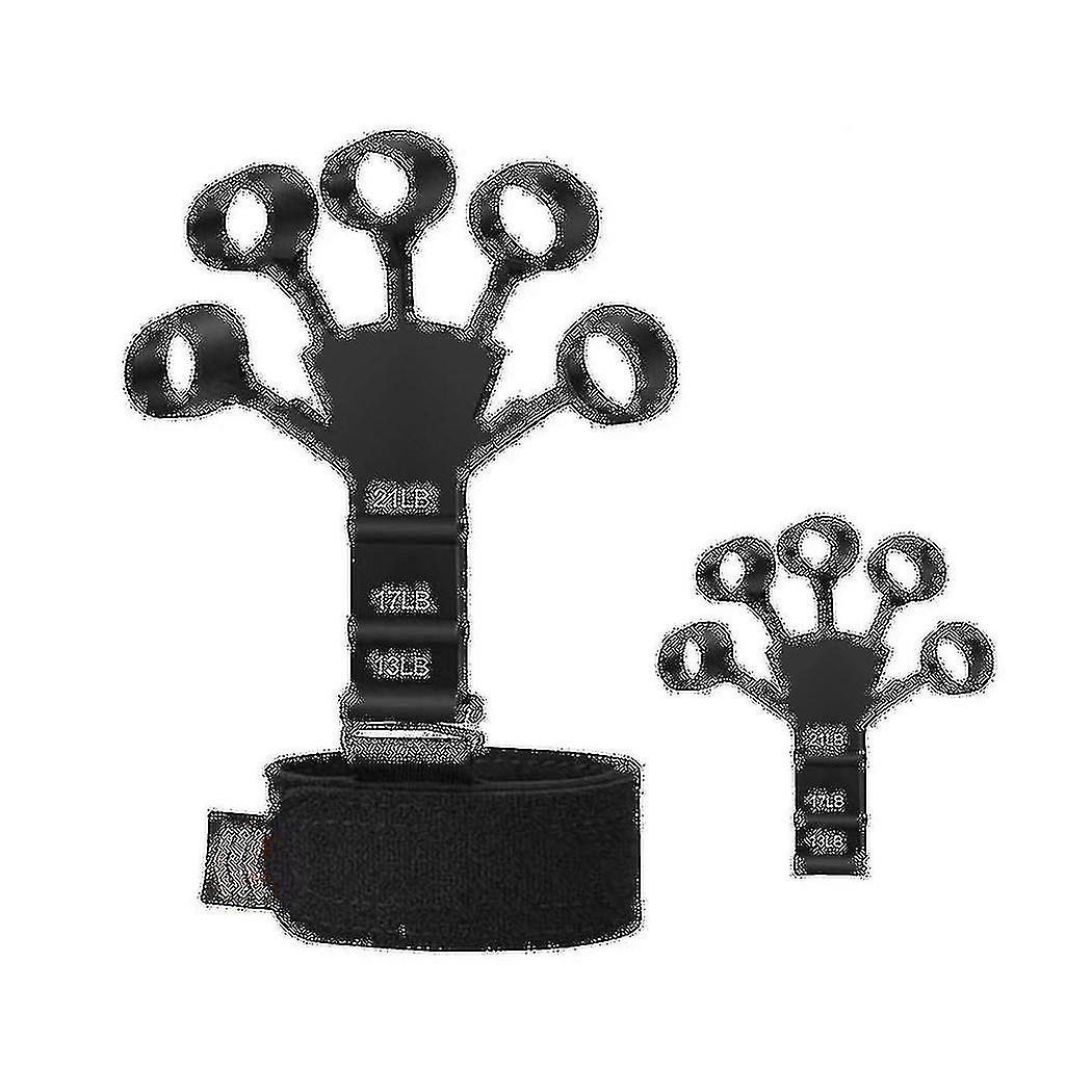 2pcs Finger Trainers, Hand Trainers, Finger Extensor, Hand Grip Exerciser, Adjustable Finger Stretc