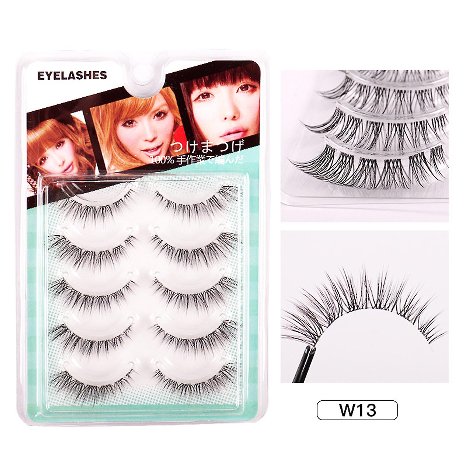 Simulation False Eyelashes Multilayered Bushy Curling Up Lashes