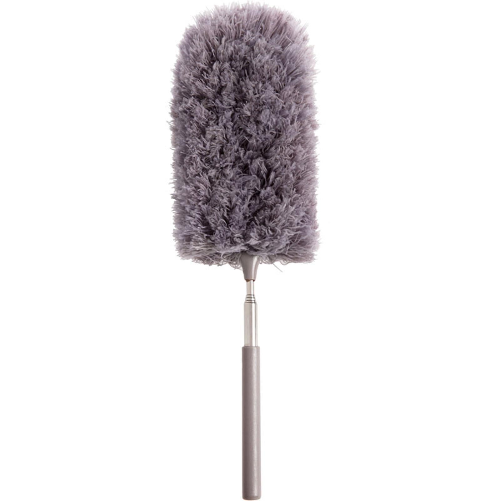 Retractable Long Handle Dusting Brush Replaceable Adjustable Duster For Furniture Cars High Ceiling