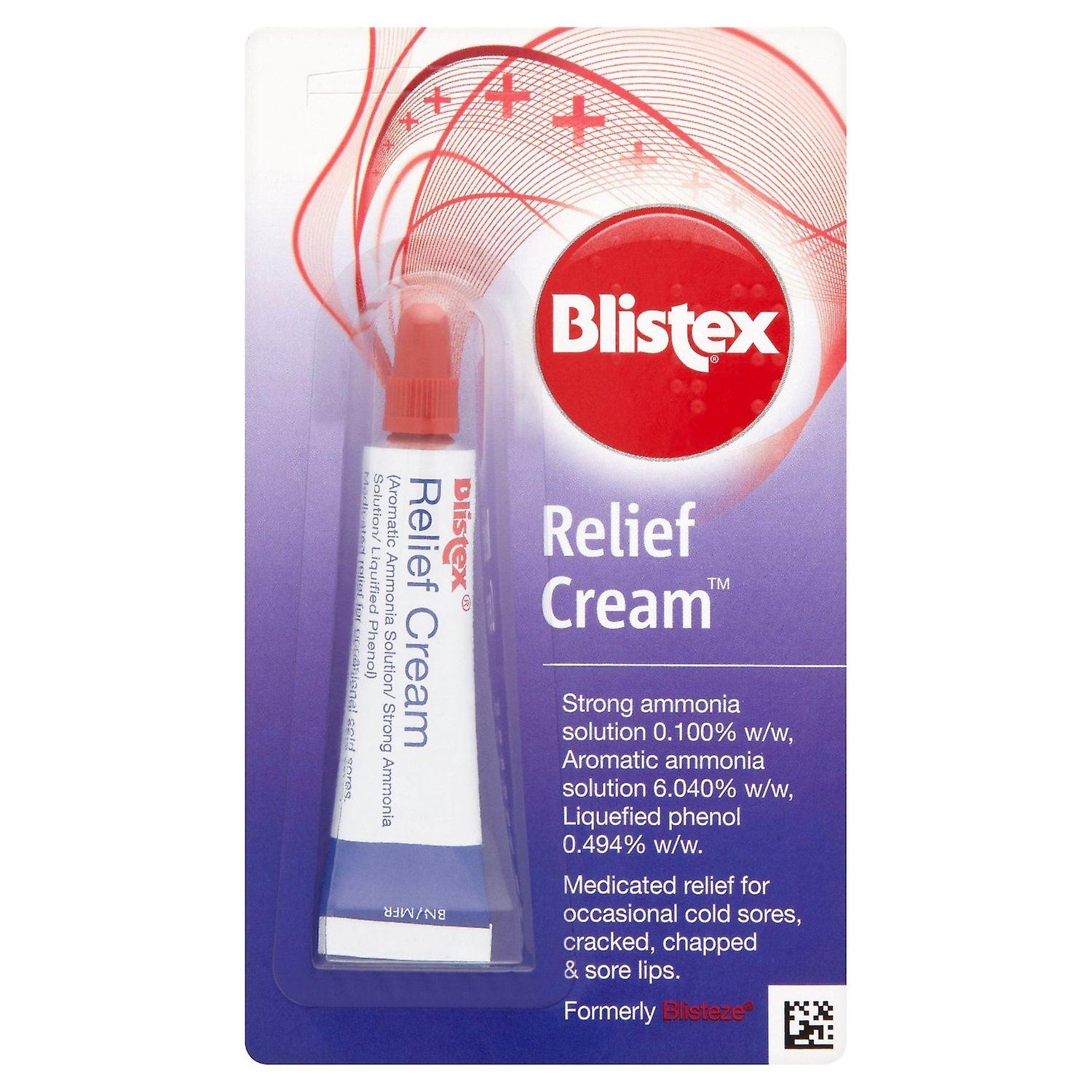 Blistex Relief Cream 5g 用于唇疱疹干裂的嘴唇-1