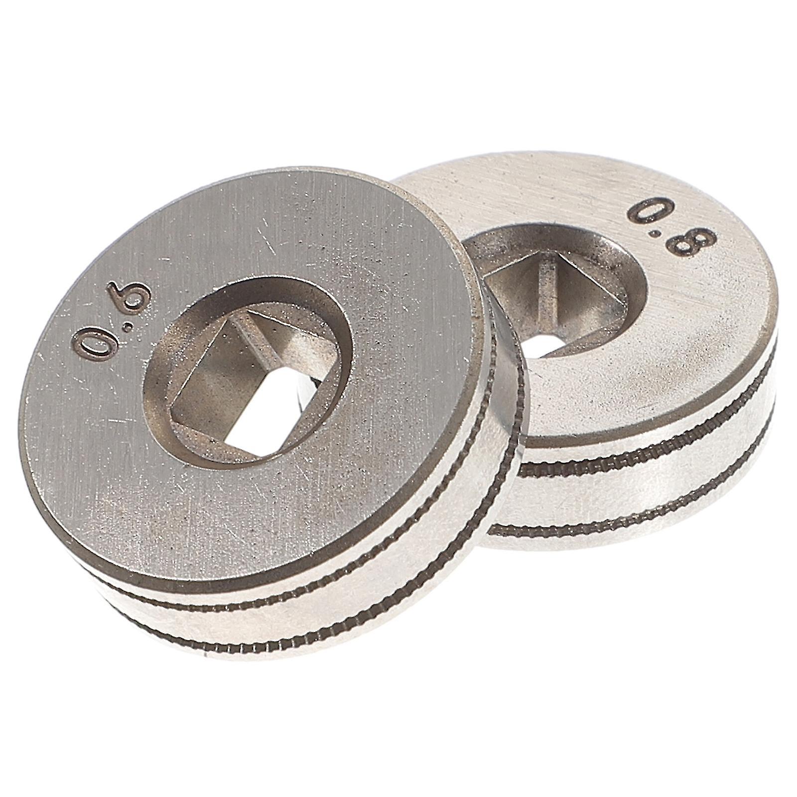 2pcs Welder Wire Feed Drive Roll Wheel 06/08 Welding Machine Wire Feed Wheel