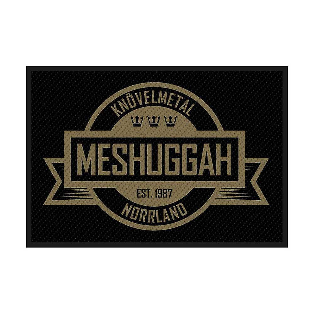 Meshuggah Standard Patch Crest new Official Black