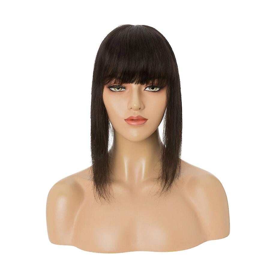 Saç Topper İnsan Saç Klipsi Saç Toupee