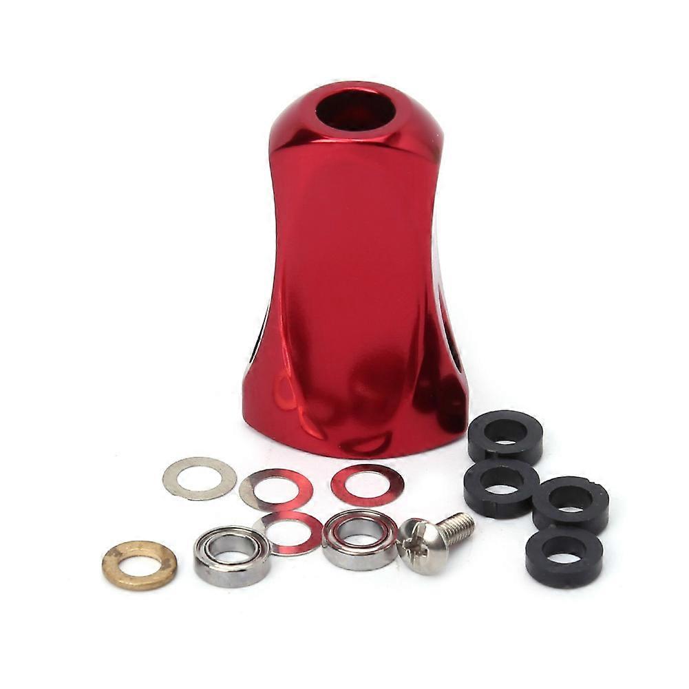 Super Light Full Metal Replacement Power Handle Knob for Spinning Reel (red) powerhandle