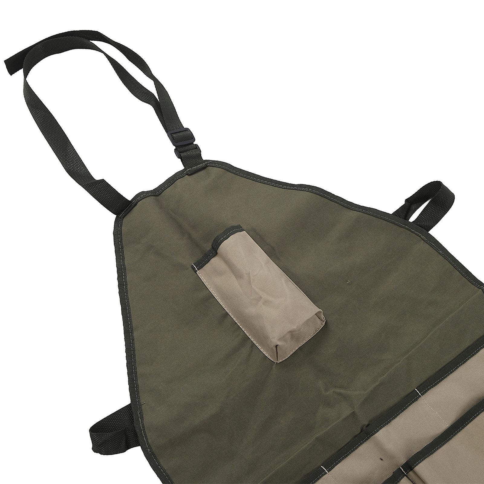 Oxford Cloth Tool Apron, Adjustable Buckle Garden Leggings, Apron for Gardening and Orchard Picking