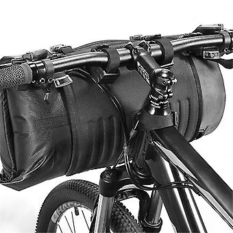 Wasserdichtes Fahrrad Front Tube Bag 10l + 3l Fahrrad Vorderrahmen Fahrradtasche Fahrrad Lenker Basket Pack Fahrradzubehör