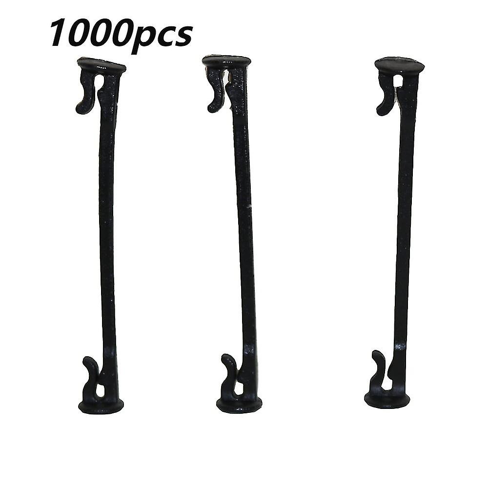 1000~2000pcs Garden Plants Vines Fixed Clips Tied Buckles Lashing Hook For Kiwi Grape Cucumber Tomato Stems Fastener Gadgets-dwdz