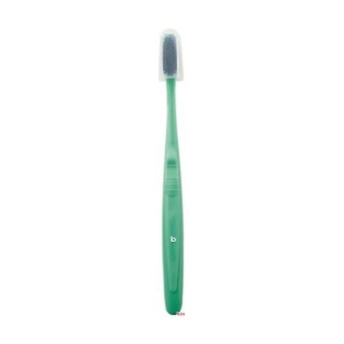 Adult soft green toothbrush 1 unit