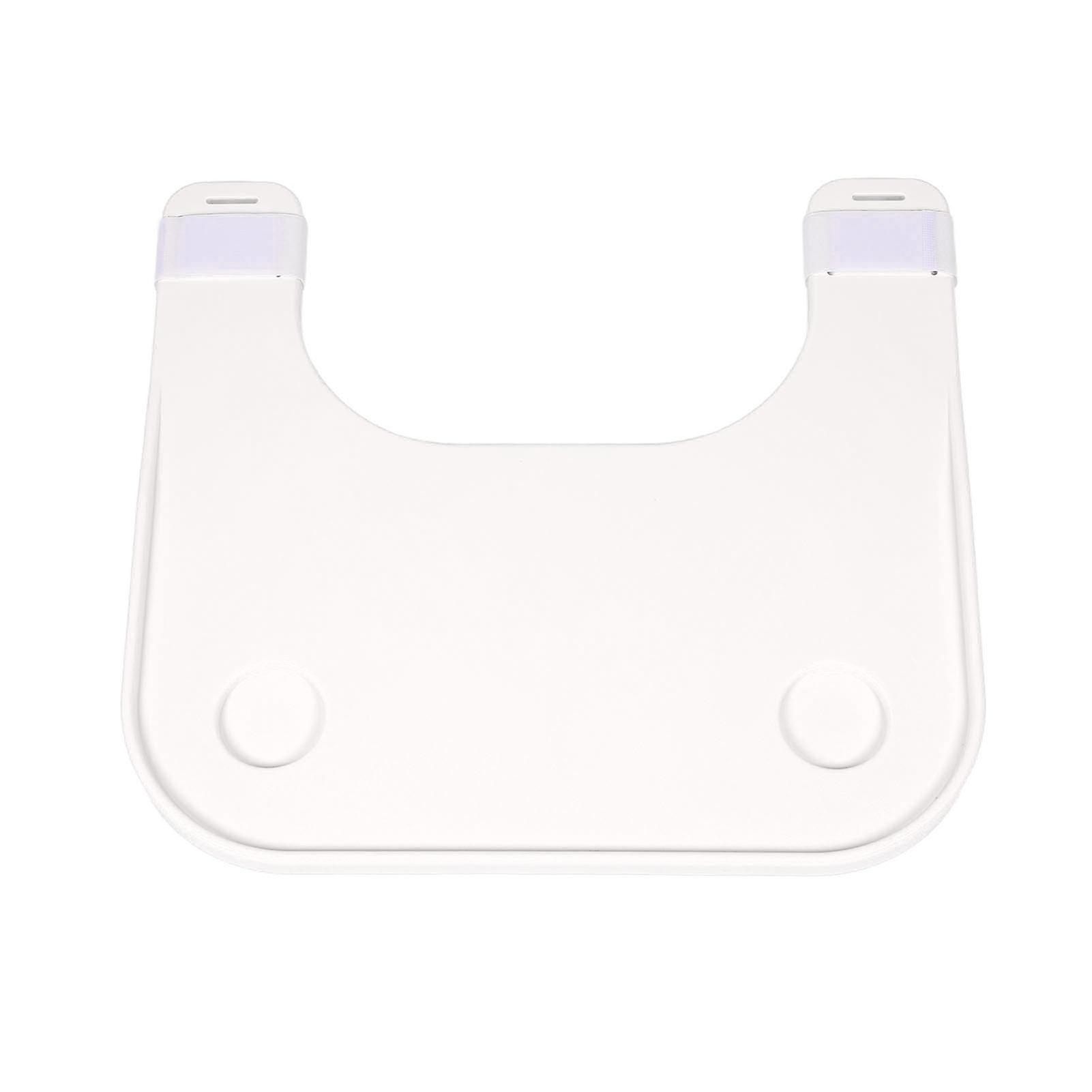 Wheelchair Dining Table Board Detachable Thicken Wheelchair Desk Tray for Home Elderly White
