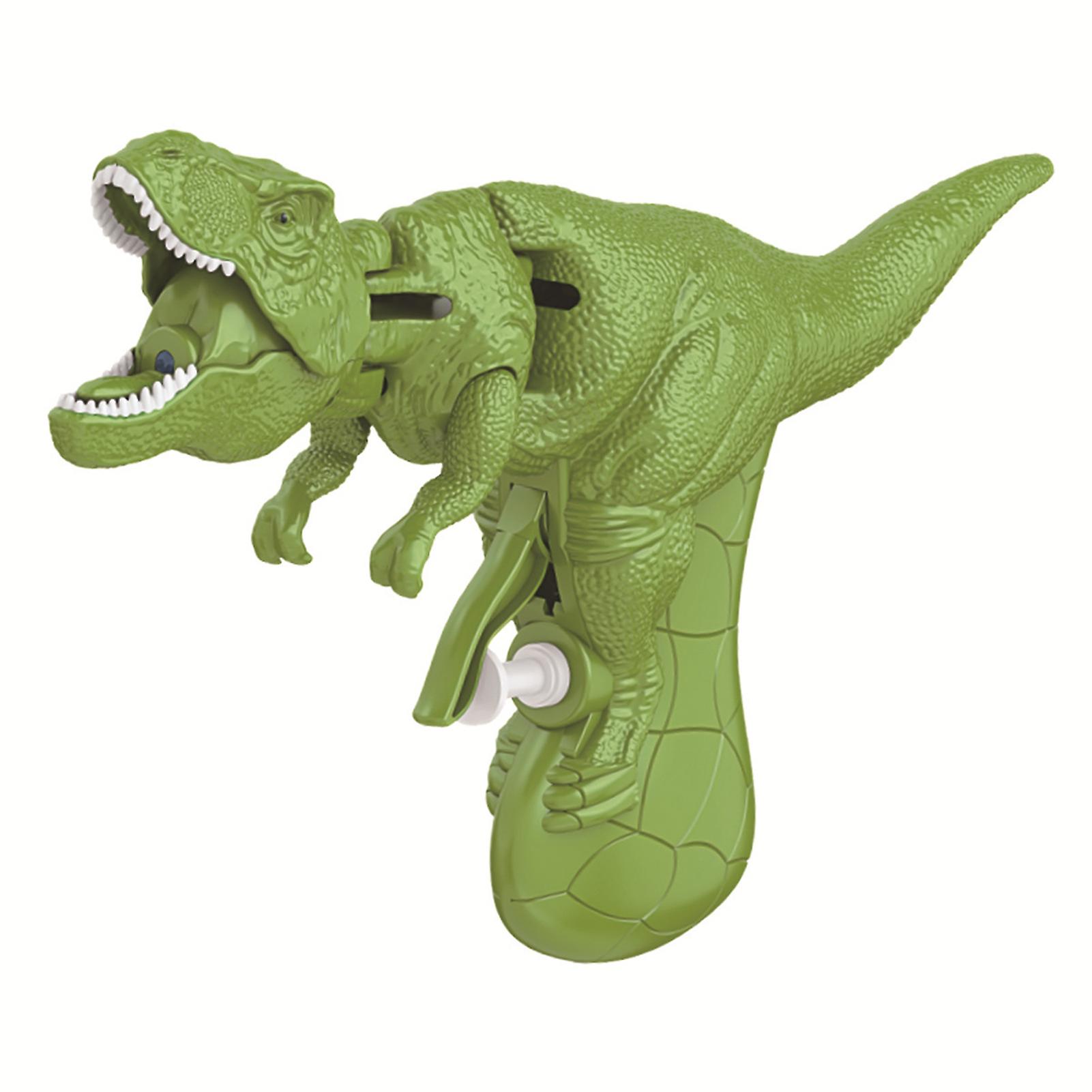 Simulation Dinosaur Pressing Watergun Toys Sturdy Portable Water Fighting Toy for Summer Swimming Pool