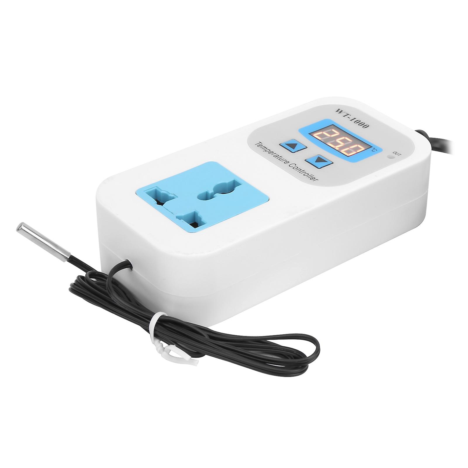 Temperature Controller Electronic Adjustable Automatic Control Socket 10A WT-1000 C