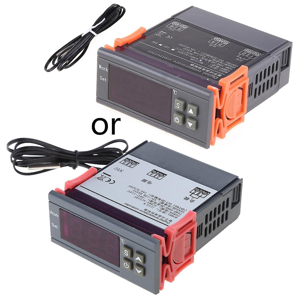 -50-110 Thermostat Control Relay Digital Temperature Controller Temp Sensor