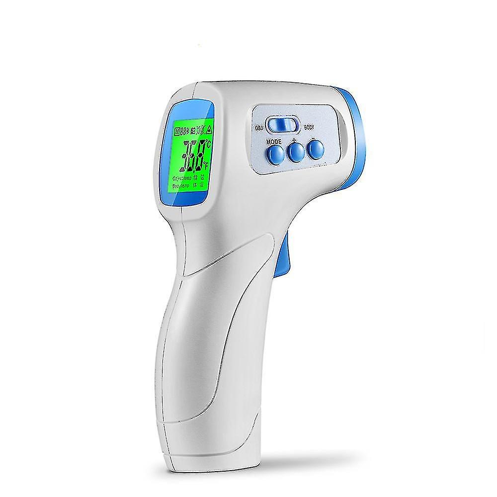 ترمومتر الطفل الجبين ، عدم الاتصال ترمومتر رقمي بالأشعة تحت الحمراء الجسم وميزان الحرارة السطحي 2 I