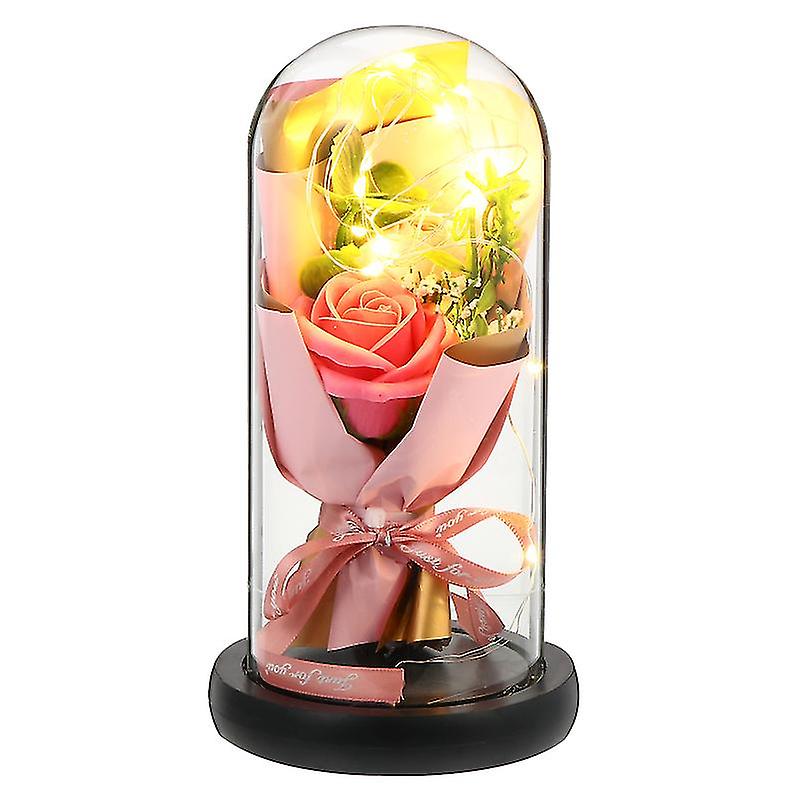 1pcs Konservierte Seife Rose