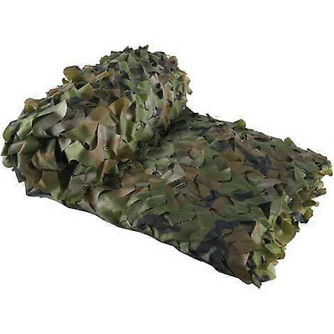 Filet de camouflage Vert Voile d’ombrage rectangulaire design abat-jour camouflage 3x4 m