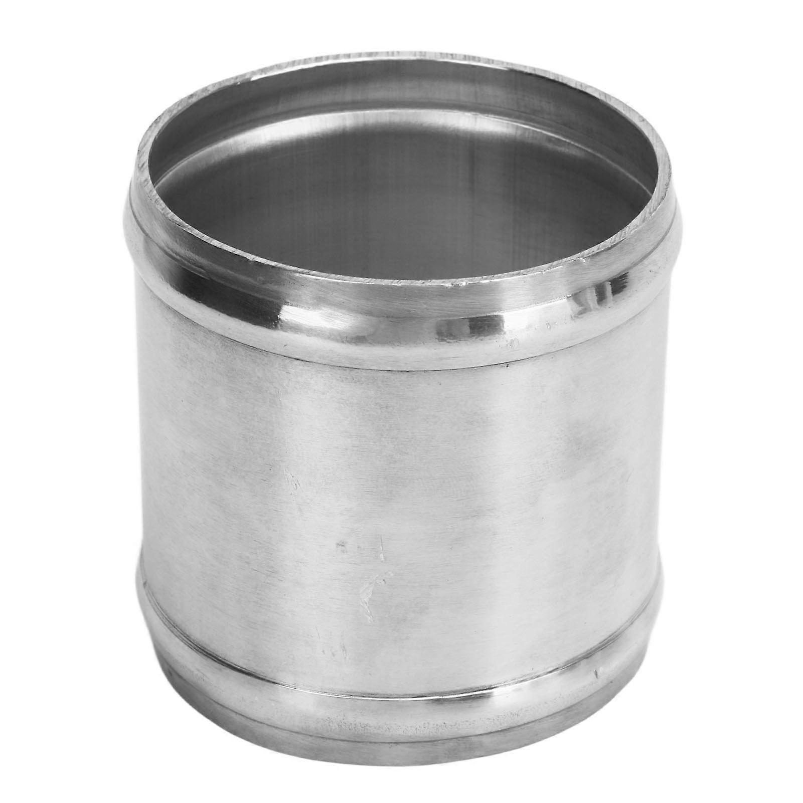 70mm OD Hose Joiner Aluminium Alloy Tube Connector Long Pipe Connector for Most Cars E2U811