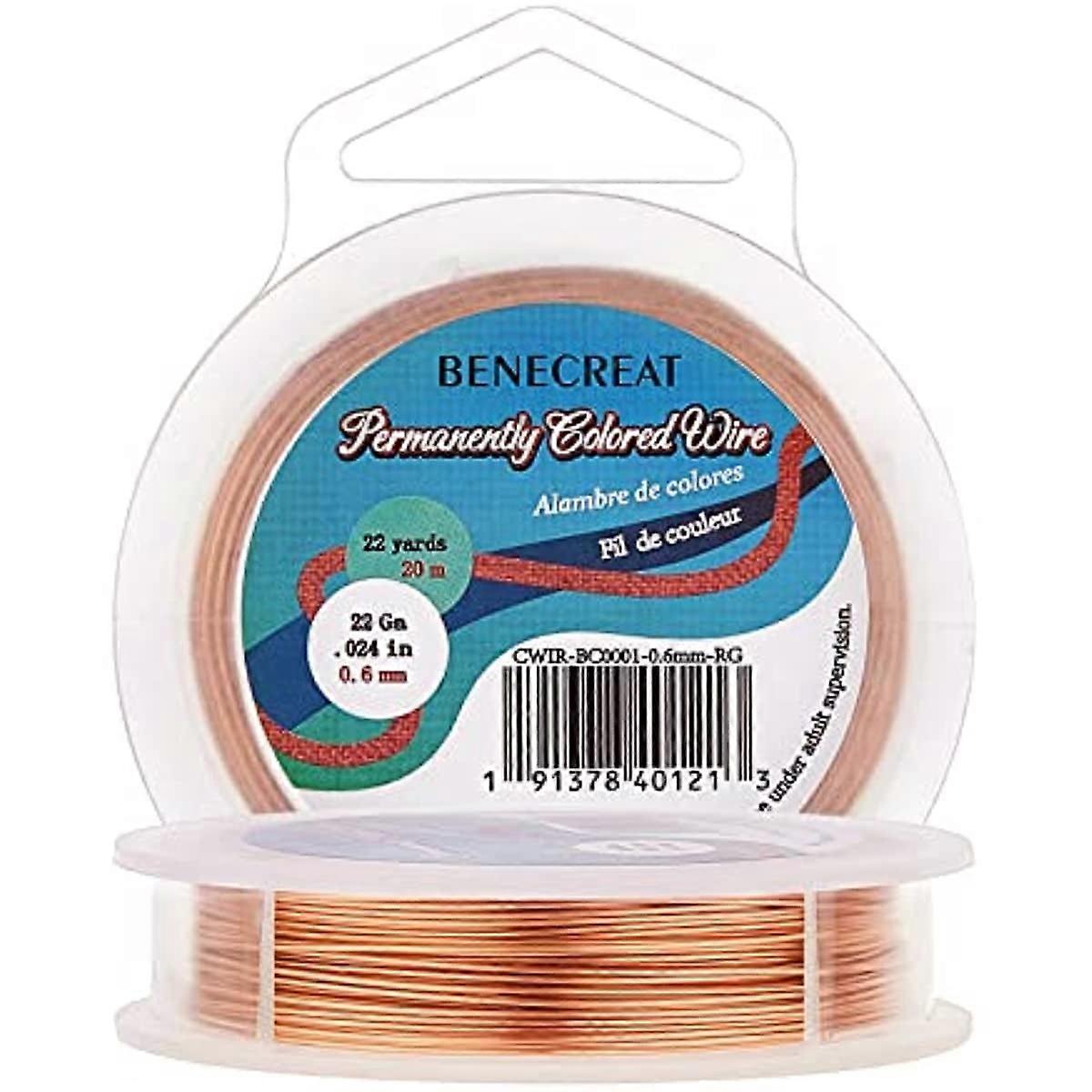 24-Gauge Tarnish Resistant Copper Wire 98-Feet 33-Yard