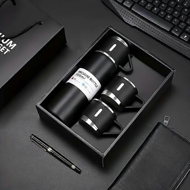 ステンレス製のカーカップ-真空断熱、二重層、漏れ防止-旅行や通勤に最適