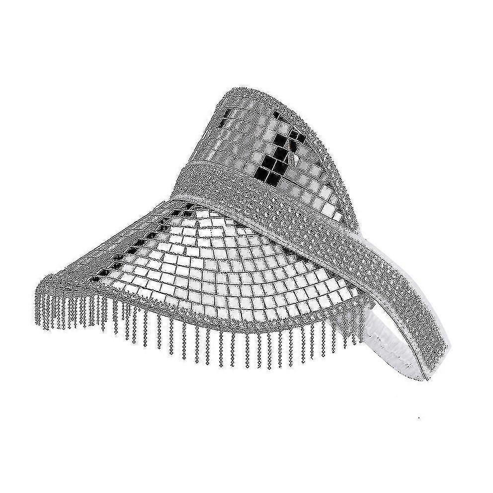 Sun Visor Glass Patch Rhinestone Sun Visor