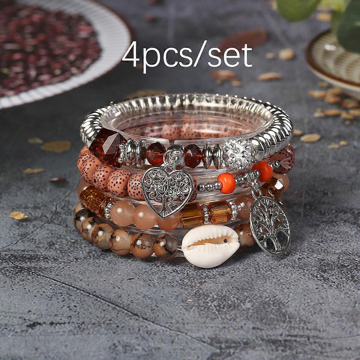 Bracelet - Cafe Love Tree Bracelet - Mocha Allure
