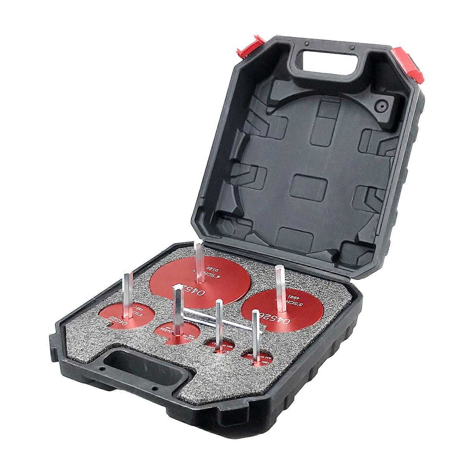 PVC Pipe Reamer Plastic Pipe Fitting Reamer Kit for ABS PVC Pipe Water Lines