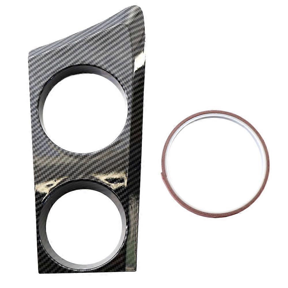 Carbon Fiber Look High Quality Front Center Console Drinks Water Cup Holder Bracket for 1 Series E8