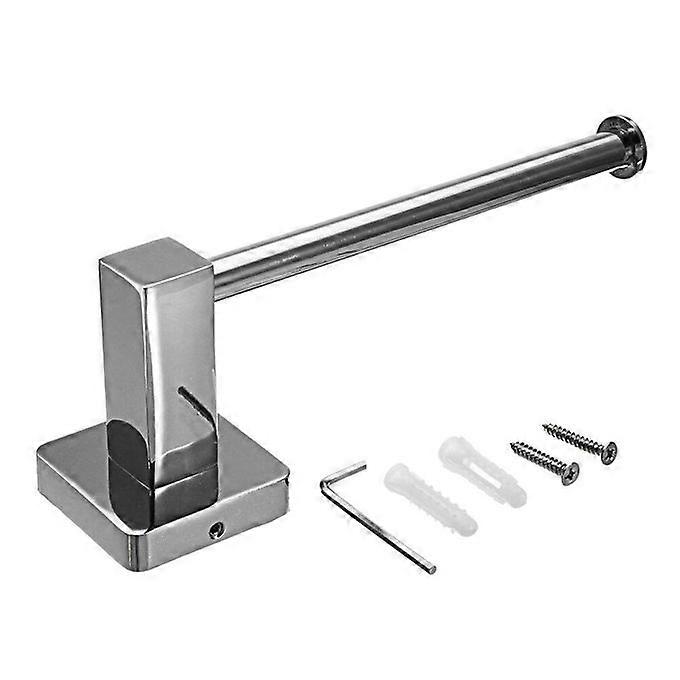 ステンレススチールトイレットティロールペーパーホルダーフックウォールマウントタオルブラケット