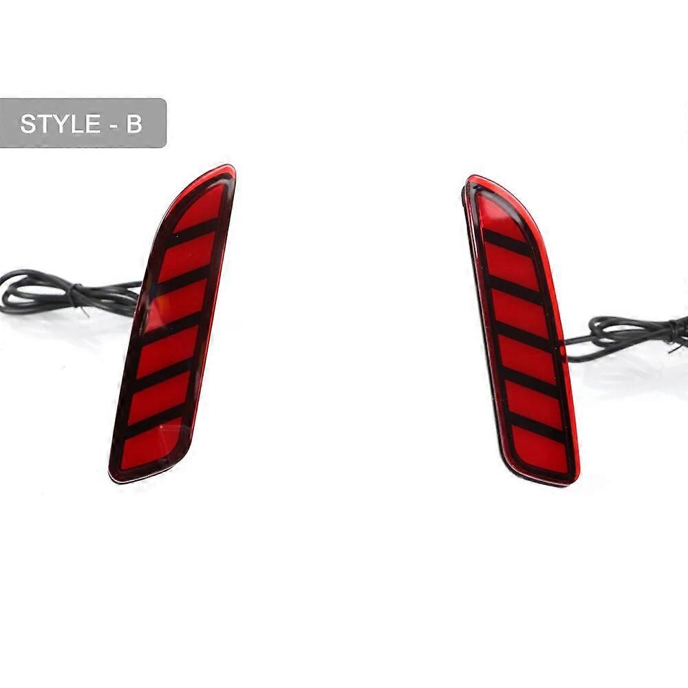 3 Function LED Rear Bumper Reflector Lamp Turn Signal Light Tail Brake Warning Light For Toyota Corolla Cross 2020 2022