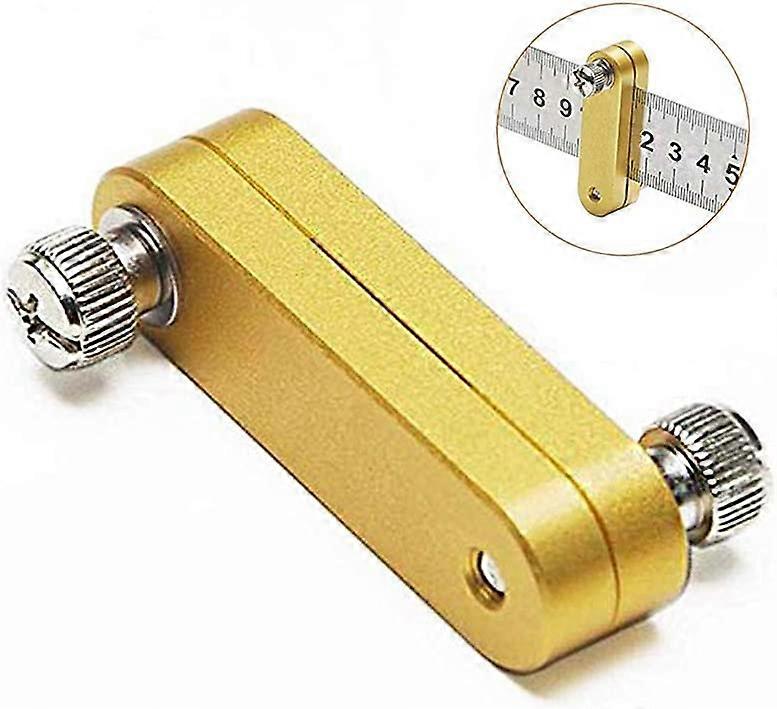 Ruler Positioning Block, Woodworking Parallel Line Ruler, Locator Marker Ruler, for Fixed Block Positioning Scraper
