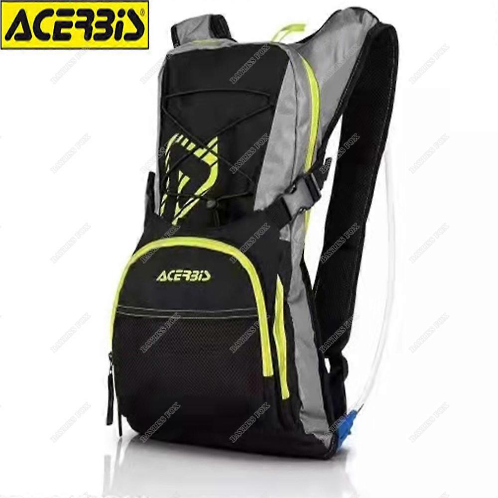 Acerbisバッグ 機関車用バックパック オートバイ用ウォーターバッグ モトクロス ダートバイク オフロード ペアショルダーバッグ 2リットルウォーターバッグ付き