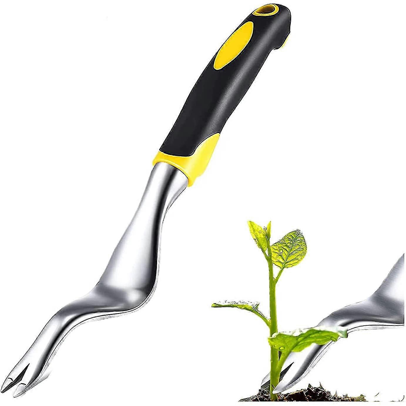 Upgraded Garden Hand Weeder Manual Weed Puller Bend-proof Weed Puller Dandelion Digger Fast And Labor-saving Aluminium Alloy Puller Weeding Tools For