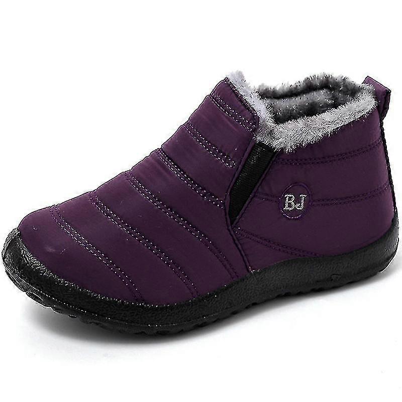 Bayan Kar Ayak Bileği Botları Bayan Kış Sıcak Kürk Astarlı Su Geçirmez Spor Ayakkabı