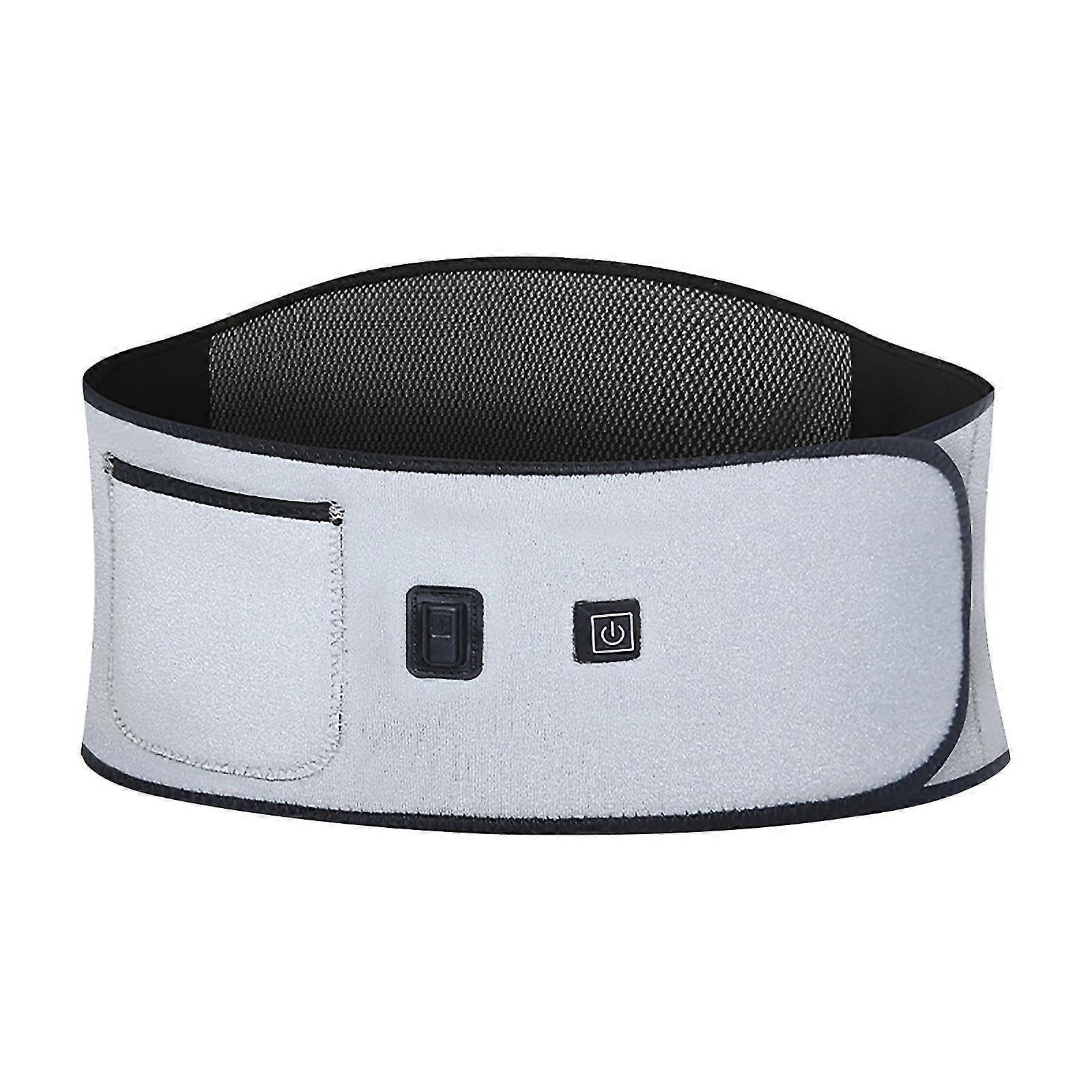 Vezeték nélküli fűtőöv ágyéki fájdalomcsillapításhoz - vezeték nélküli fűtőöv támogatás, fűtőöv ágyéki fájdalomcsillapításhoz 43 hüvelykGRAY-Hasznos