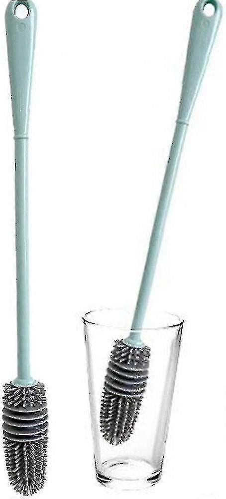 Silicone Cup Brush Cleaning Tool Long Handle