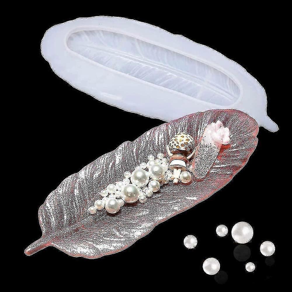 Feather Shape Epoxy Resin Molds,casting ,epoxy Resin Molds, Casting Mold For Home Decoration Crafts