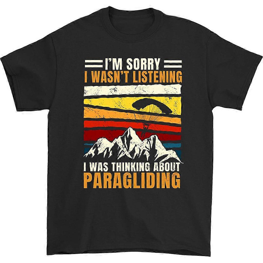 I Was Thinking About Paragliding T-shirt