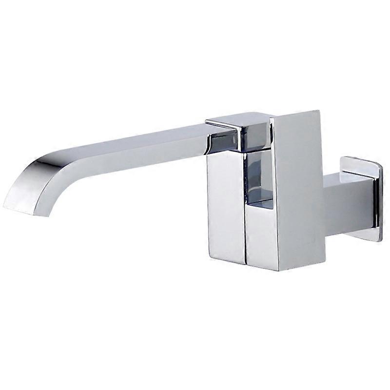 Bathroom Basin Faucet Cold Water Faucet Bathtub Waterfall Spout Vessel Sink Faucet Mop Pool Tap -Si