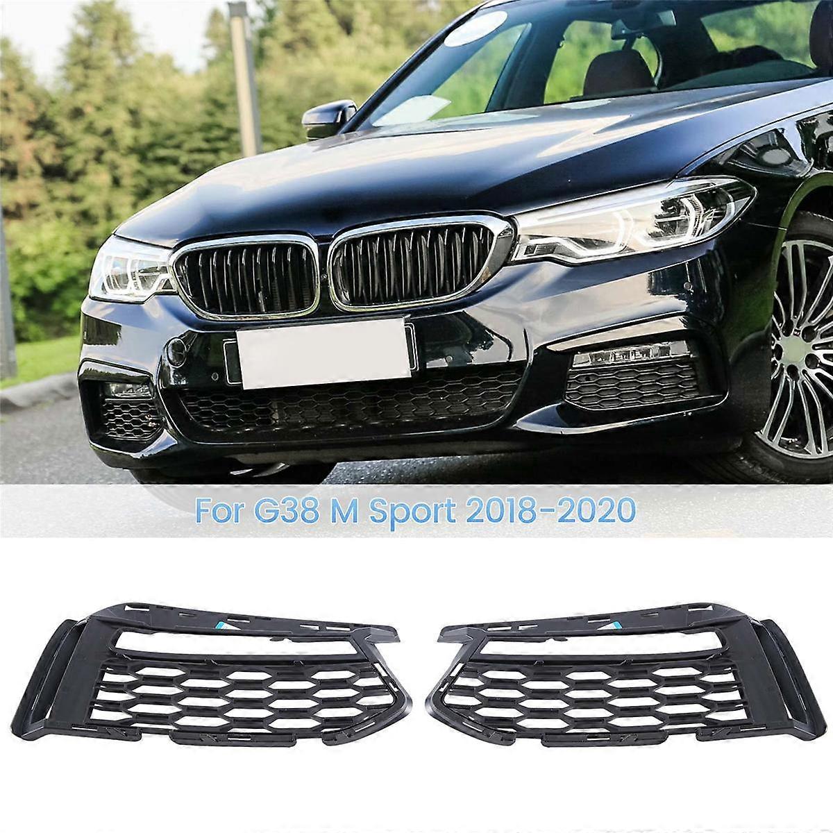 Grille de protection pour phare antibrouillard de voiture Série 5 G38 2018-2020 51118068339L 51118068340R