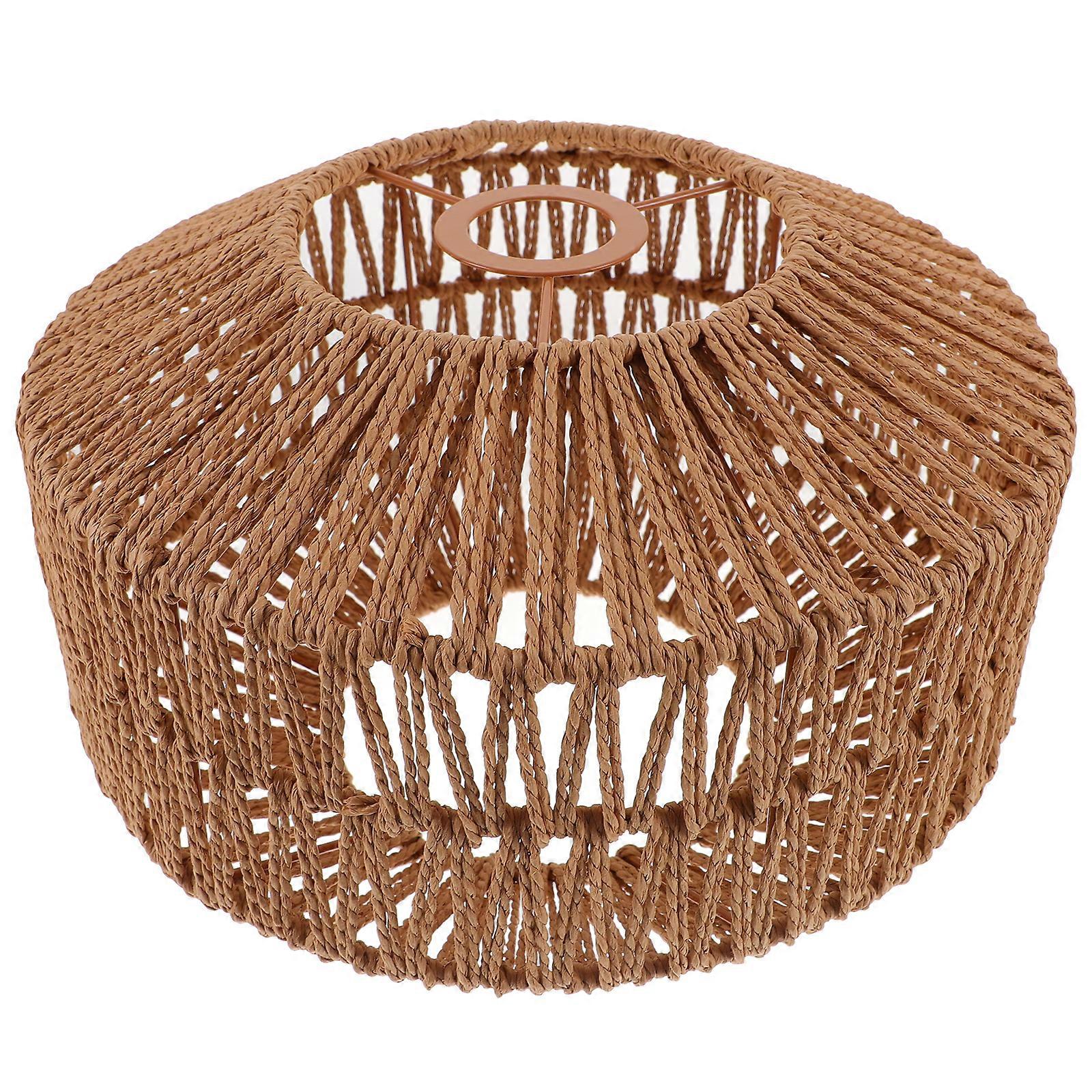 Retro Paper String Lampshade Industrial Style Corridor Chandelier Lamp Shade