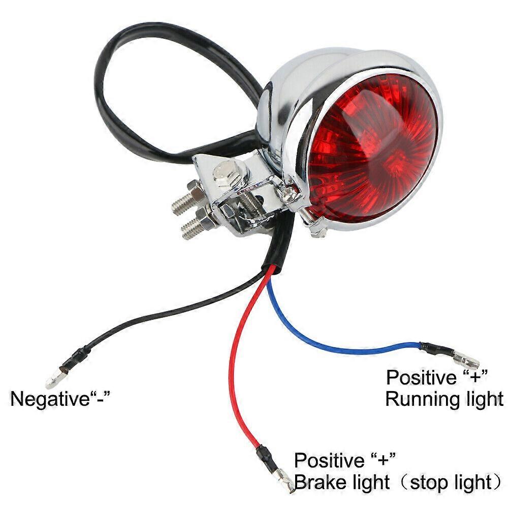 thumbnail interactive-video image 1 of Universal LED Rear Taillight Brake Light For Suzuki DRZ400 & Other Motorcycles – Multi-Colored 1 of 5