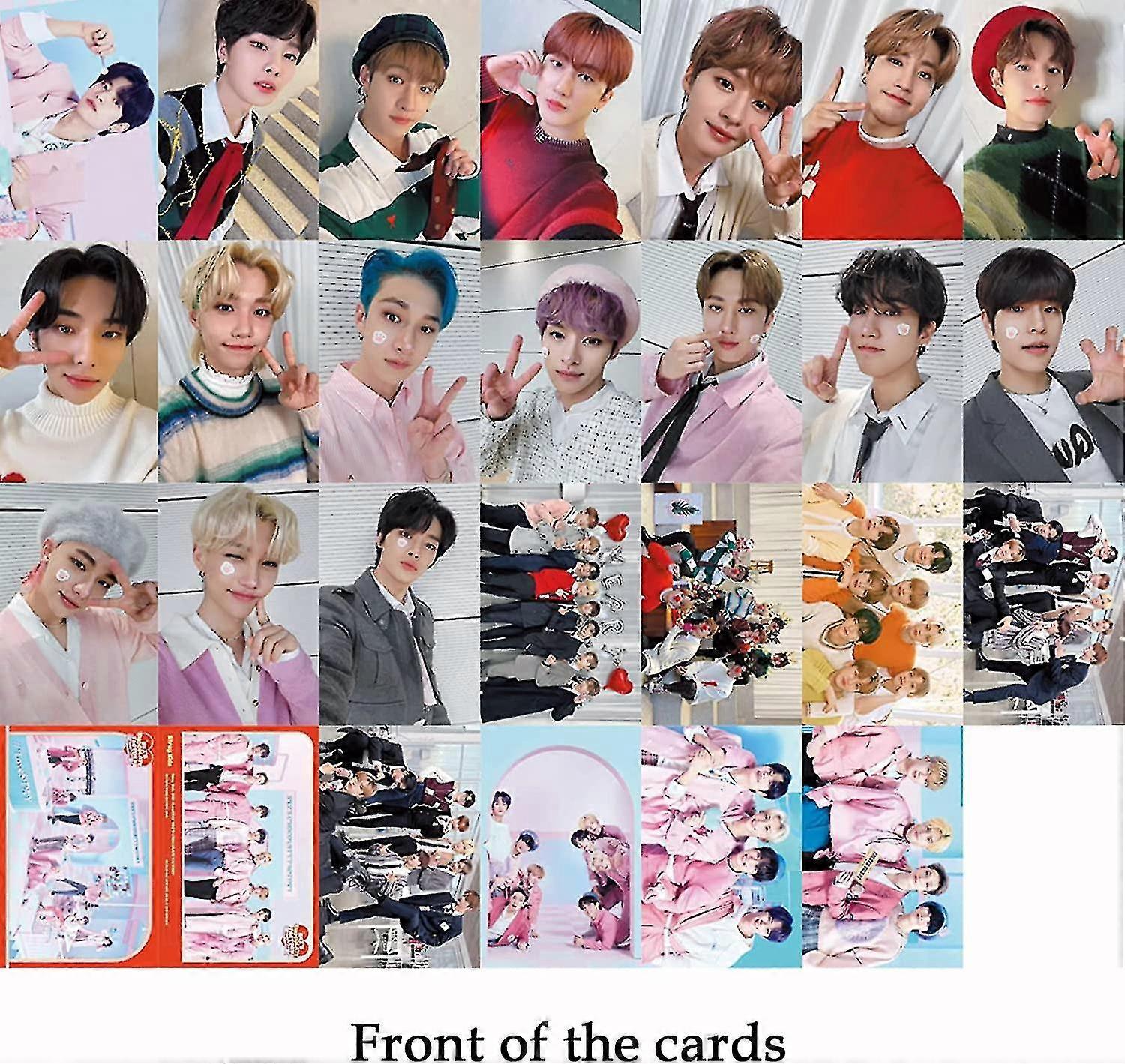 55 Cartes Photos Lomo Stray Kids - Collection Fan Kpop, Membres Complets, Pour Décoration Ou Cadeau - 9